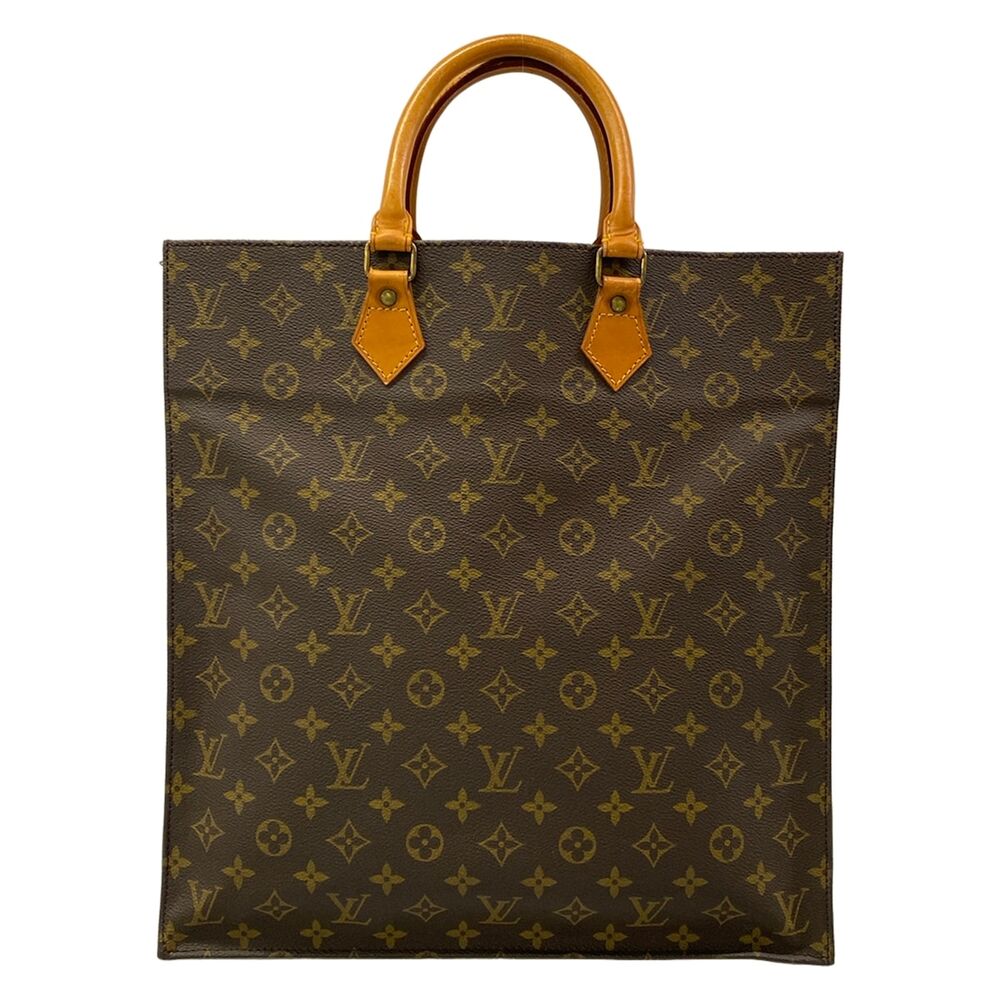 Louis Vuitton Sac Plat Monogram Handbag M51140
